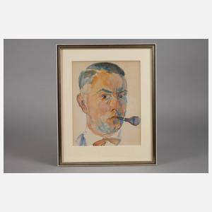 Fritz Neuenhahn, Selbstportrait