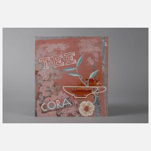 Bernhard Nowak-Cavon, Plakatentwurf ”Cora-Tee”