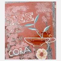 Bernhard Nowak-Cavon, Plakatentwurf ”Cora-Tee”111