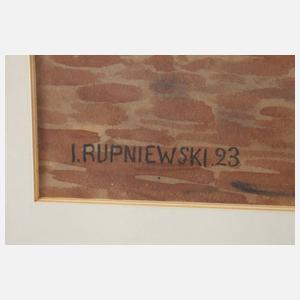 Jerzy Rupniewsky, An der Kirchenmauer