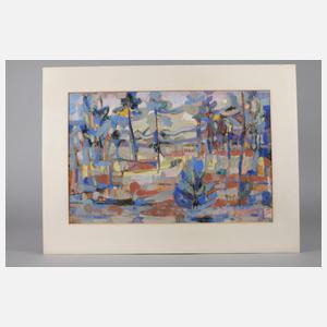 Ursula Stahl-Schultze, Sonnige Herbstlandschaft