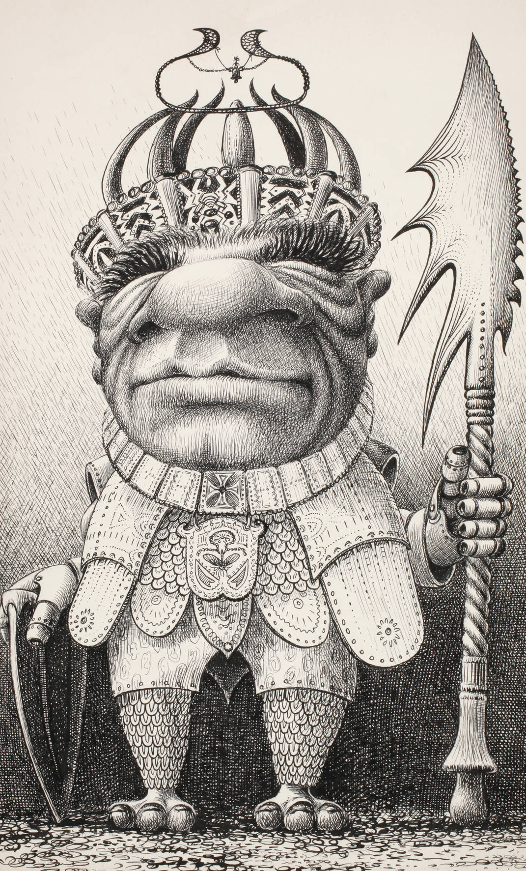 Karl Weisgärber, Der König