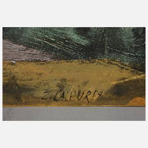 Zdzislaw Lachur, Abstrakte Komposition