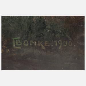 E. Bomke, Ansicht Schloss Burgk an der Saale