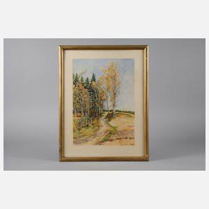 Walter Damm, Am Waldesrand