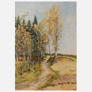 Walter Damm, Am Waldesrand