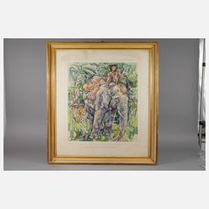 Hartwig Fischer, Vietnamesin auf Elefant