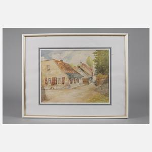 Paul Händel, Angergasse in Alt-Reichenbach