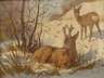 Siegfried Hauffe, Rehe im Schnee