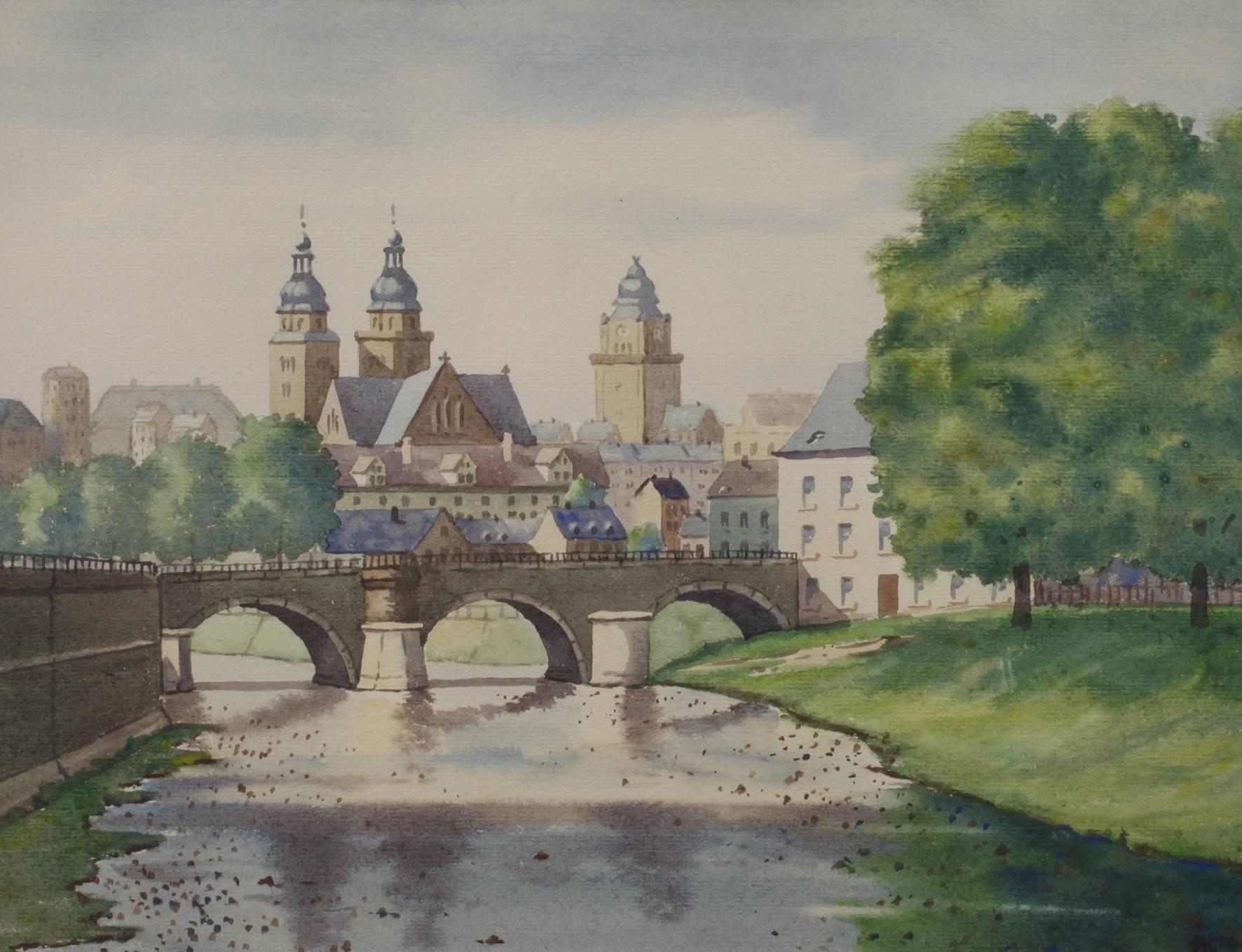 Johannes Hegner, Ansicht von Plauen