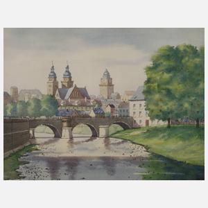 Johannes Hegner, Ansicht von Plauen