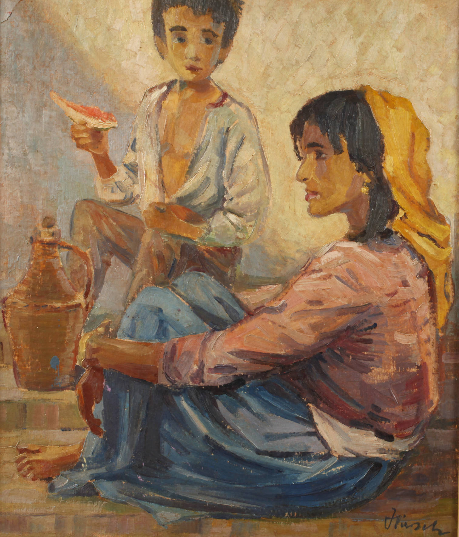 Alfred Hirsch, Bulgarische Straßenszene