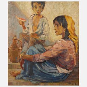 Alfred Hirsch, Bulgarische Straßenszene