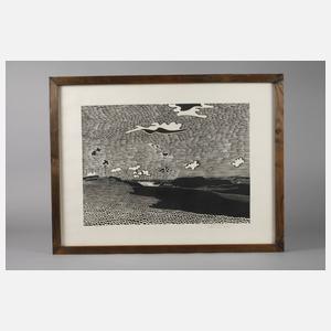 Prof. Wolfgang Mattheuer, ”Stausee Pöhl”