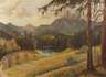 Rudolf Poeschmann, ”Allgäuer Berglandschaft mit Neuschwanstein”