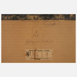 Albin Schlehahn, ”Frühling am Dorfrand”