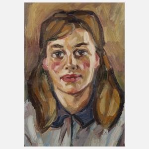 Gerhard Schöpplein, attr., Mädchenportrait