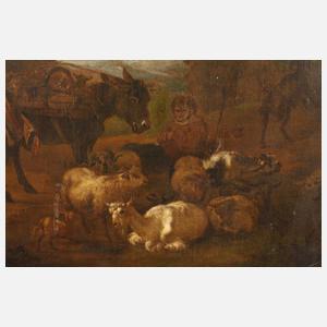 Adriaen van de Velde, attr., Hirtenszene