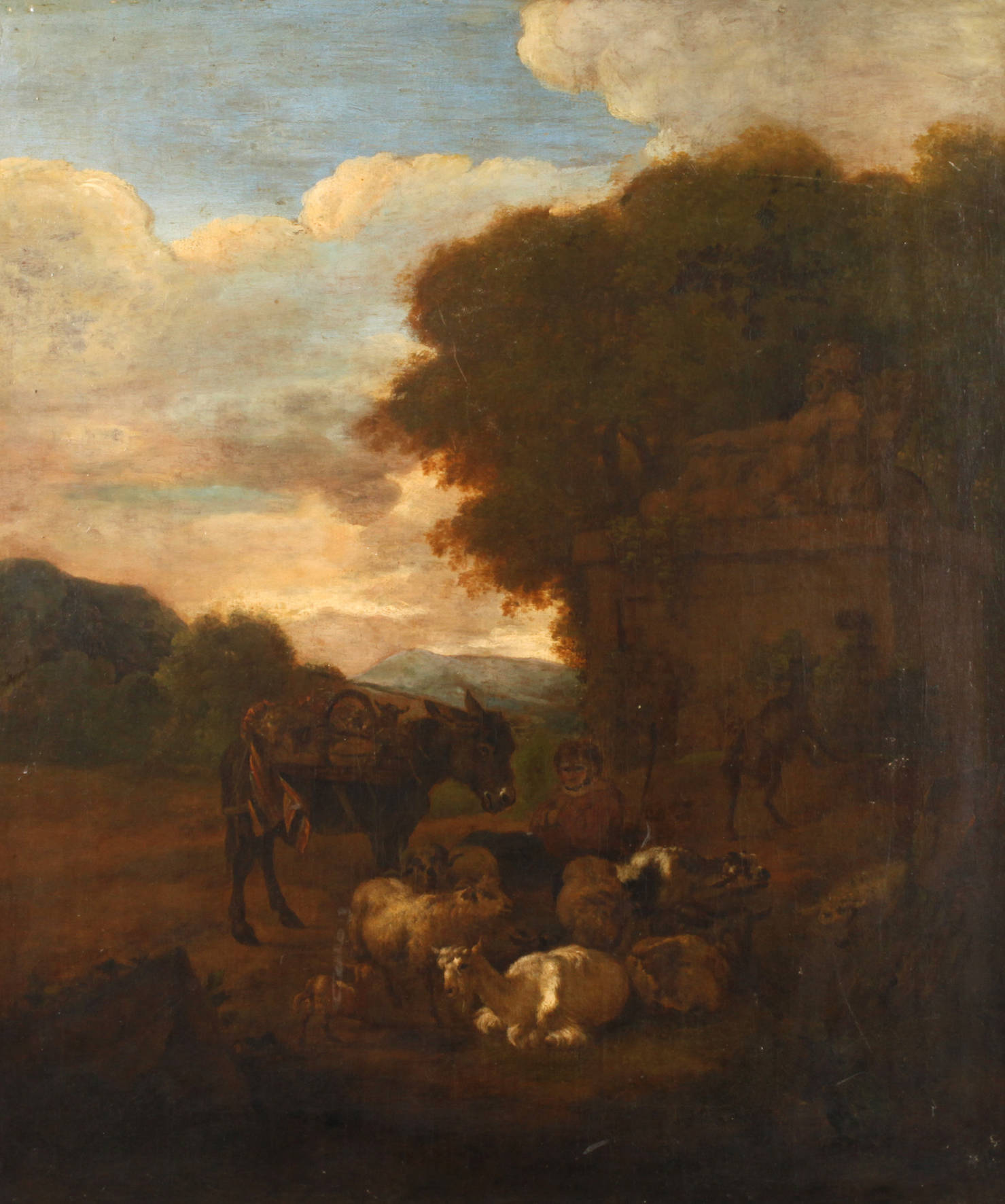 Adriaen van de Velde, attr., Hirtenszene