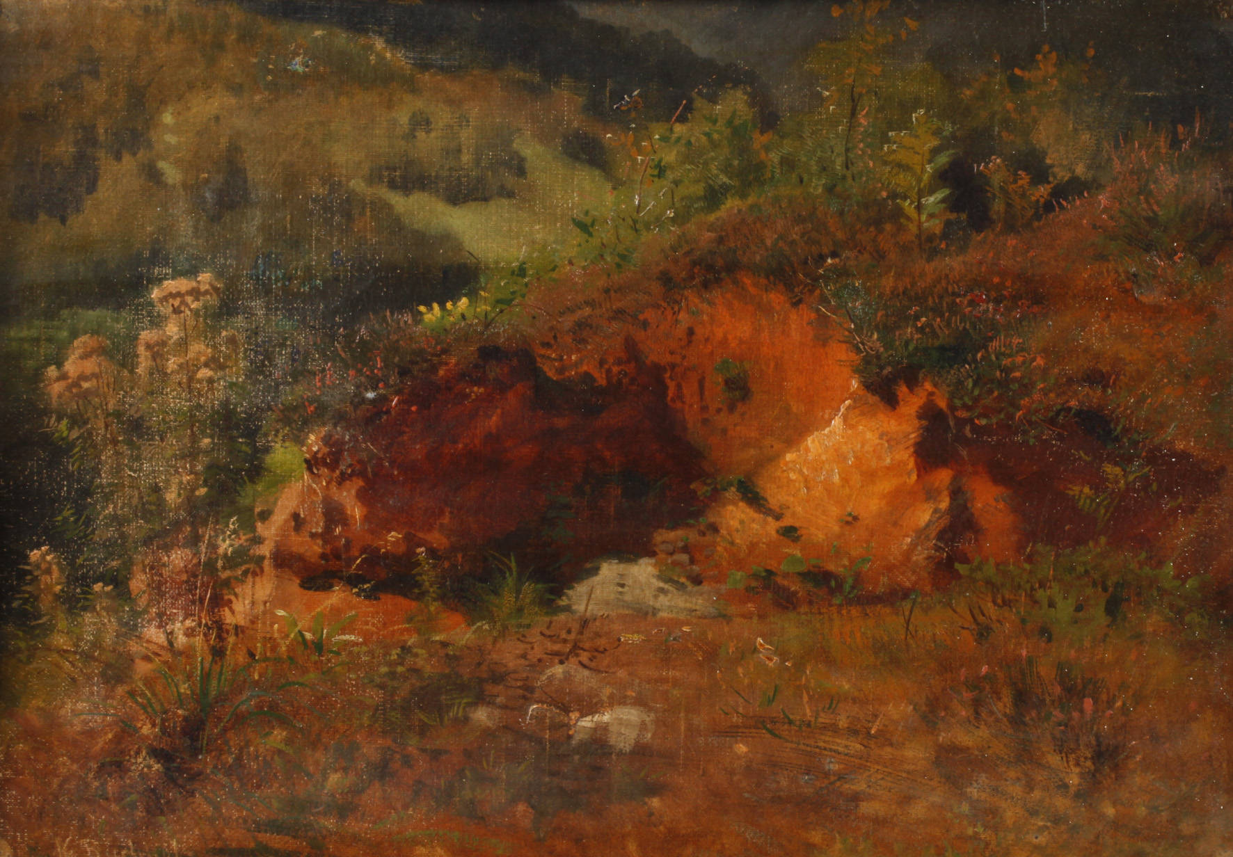 Karl Buchholz, Studie einer Sommerlandschaft