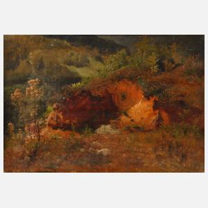 Karl Buchholz, Studie einer Sommerlandschaft