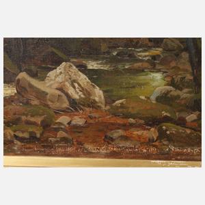 Fritz Ebel, Sommerliches Bachtal