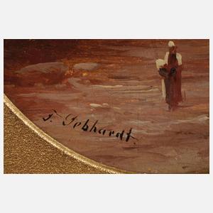 Friedrich, Wilhelm Gebhardt, Paar Landschaftsdarstellungen