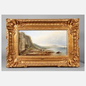 Eugène Isabey, attr., Küstenlandschaft