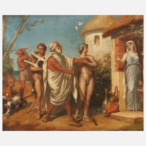 Dr. jur. Louis Morel-Retz alias ”Stop”, Mythologische Szene