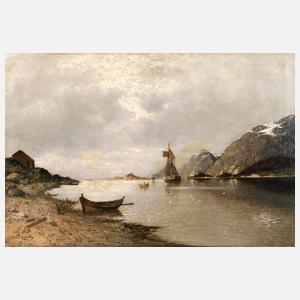 O. Nordwick, Norwegische Fjordlandschaft