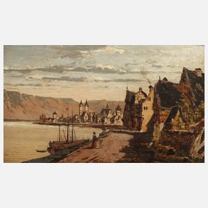 Friedrich Wilhelm Schreiner, Mittelalterliche Stadtansicht