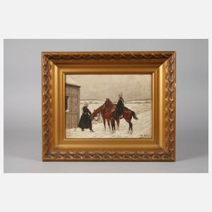 Christian Sell der Jüngere, Soldatenszene