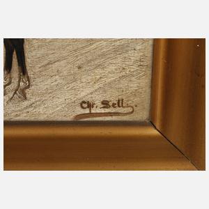 Christian Sell der Jüngere, Soldatenszene