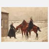 Christian Sell der Jüngere, Soldatenszene111