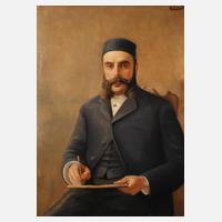 C. Simon, Sitzender Herr mit Zeichenblock111