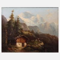 J. J. Spring, Alm im Hochgebirge111