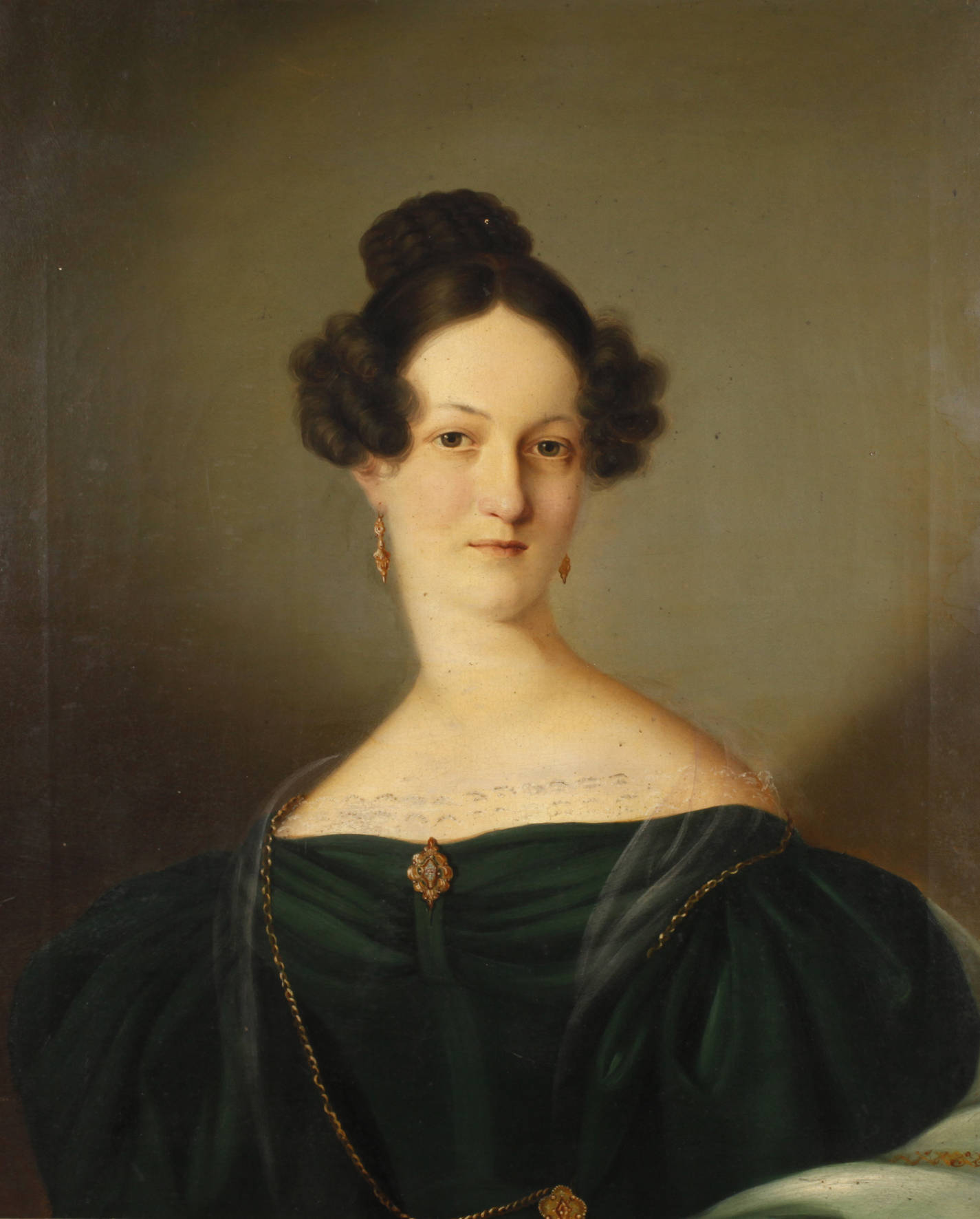 Biedermeier-Damenportrait