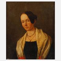 Biedermeier-Damenportrait um 1840111