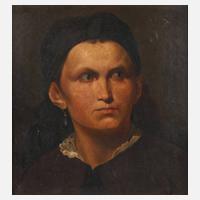 Portrait einer Frau mit Ohrringen111