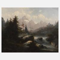 Sommerliche Hochgebirgslandschaft111