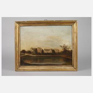 Gutshof in Herbstlandschaft