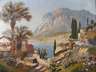 Gottfried Arnegger, attr., Italienische Küstenlandschaft