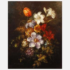 K. Siegfried Baker, Blumenstillleben