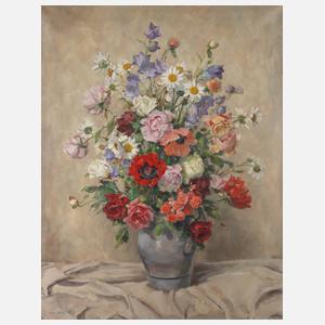 Hugo Berten, Sommerblumenstillleben