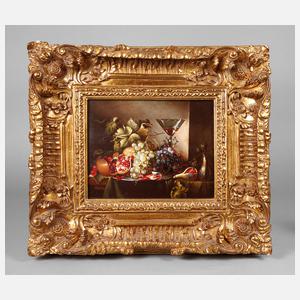 Calzolari, Früchtestillleben mit Weinglas