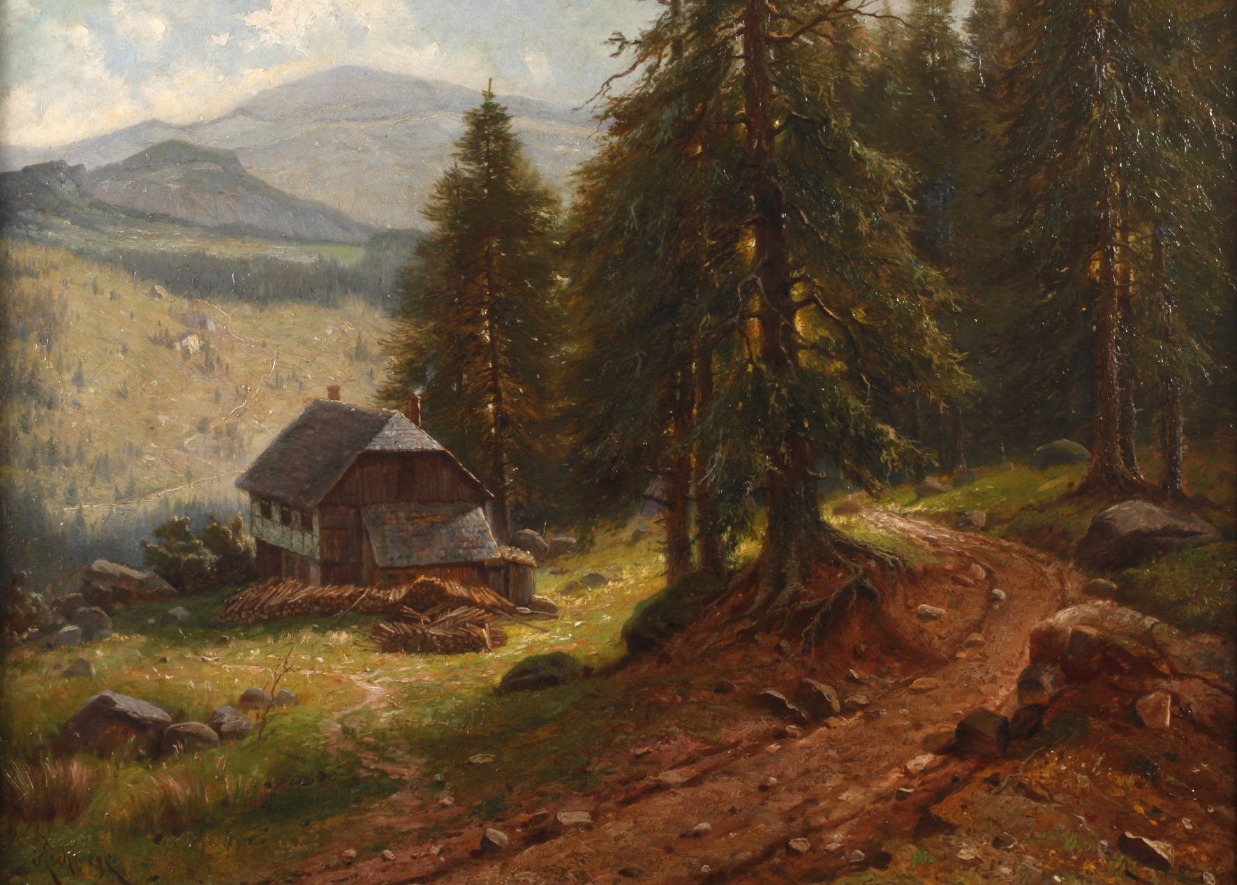 Prof. Elmar von Eschwege, ”Bei Schierke”