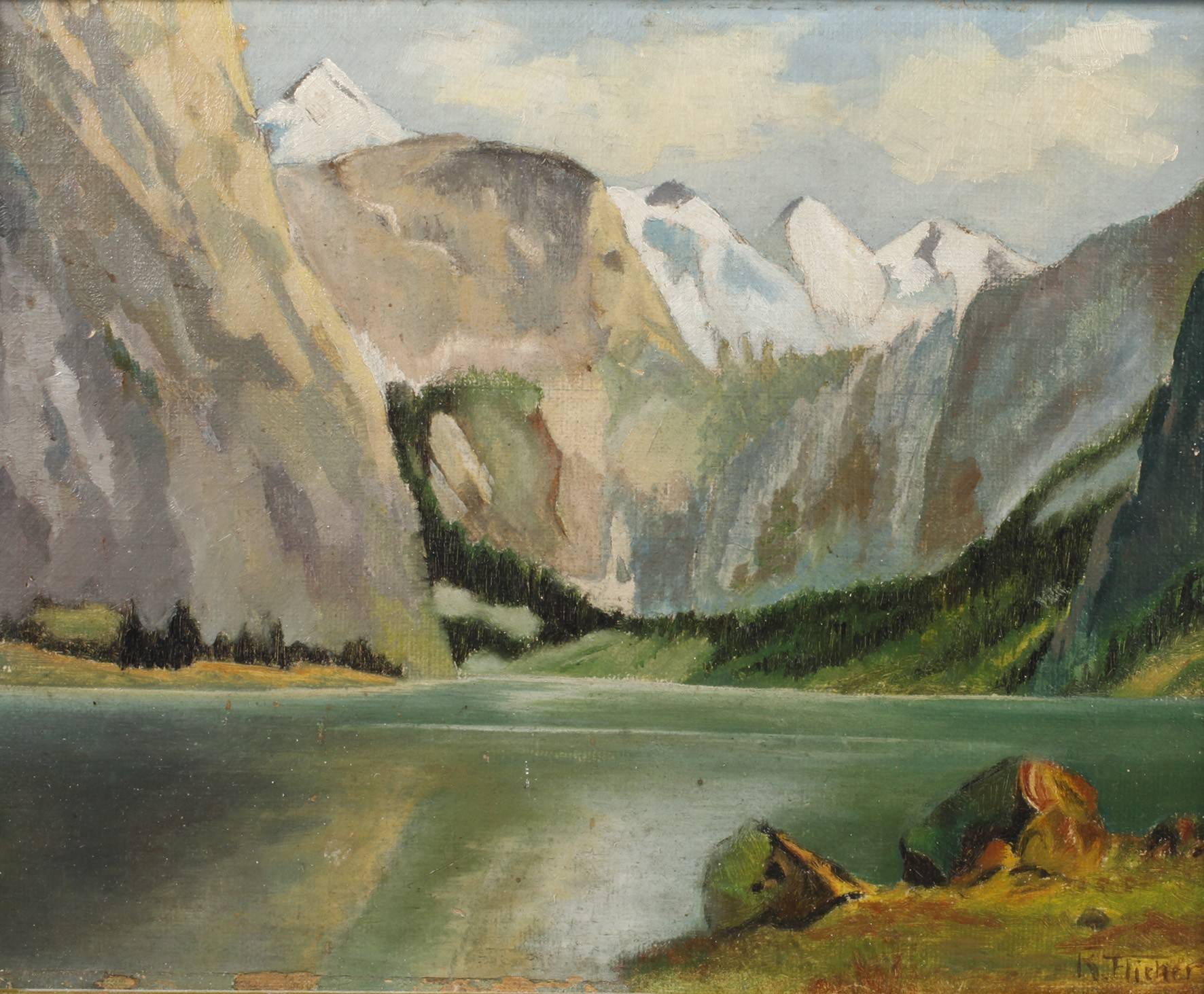 Karl Flieher, Am Königssee