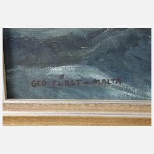 Geo Fürst, Segelschiff vor Malta