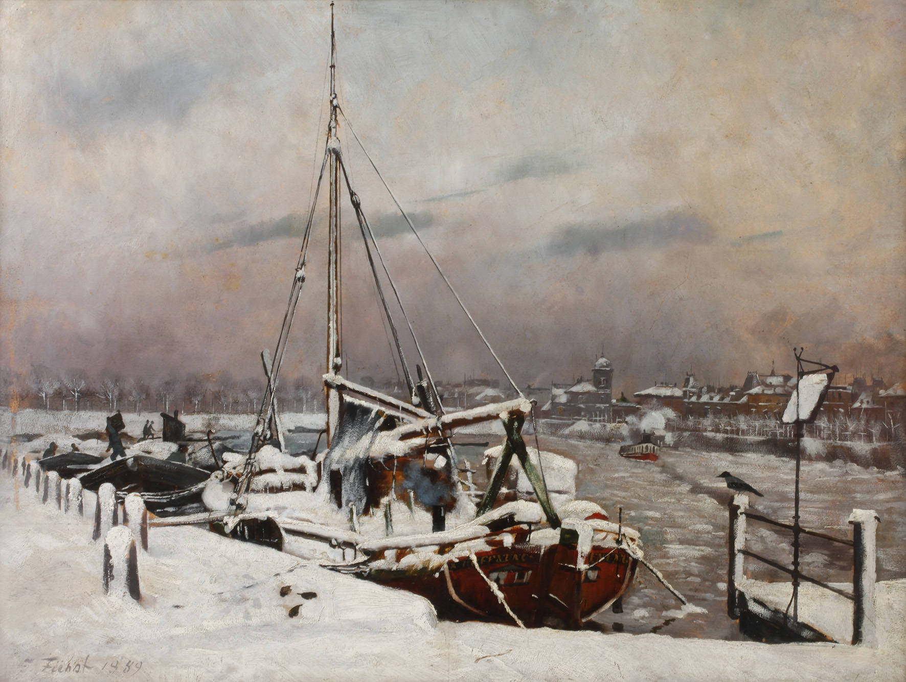 Julius Fürst, ”Die Hoffnung im Eise”