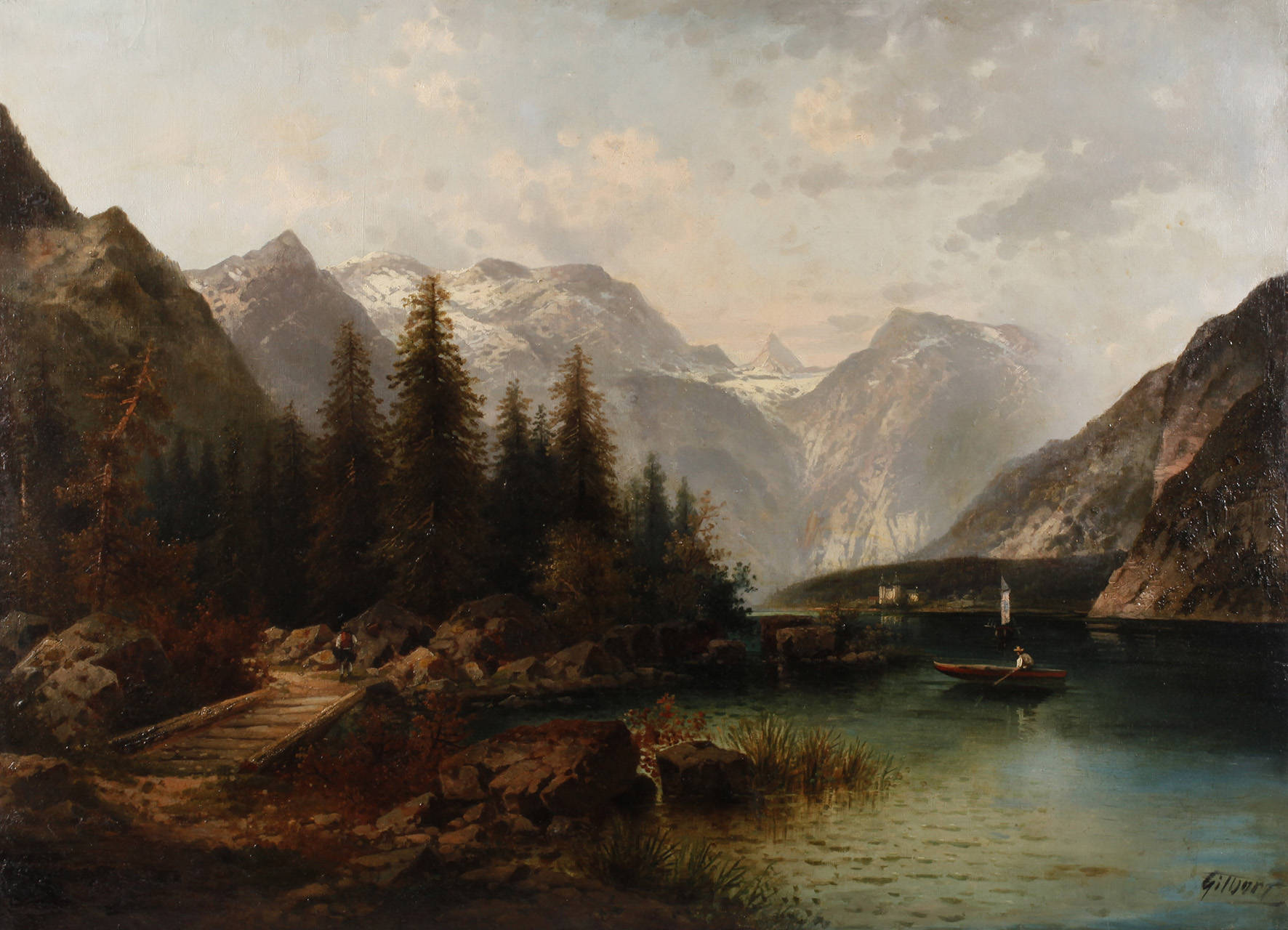 Gilbert, Königsee vom Malerwinkel